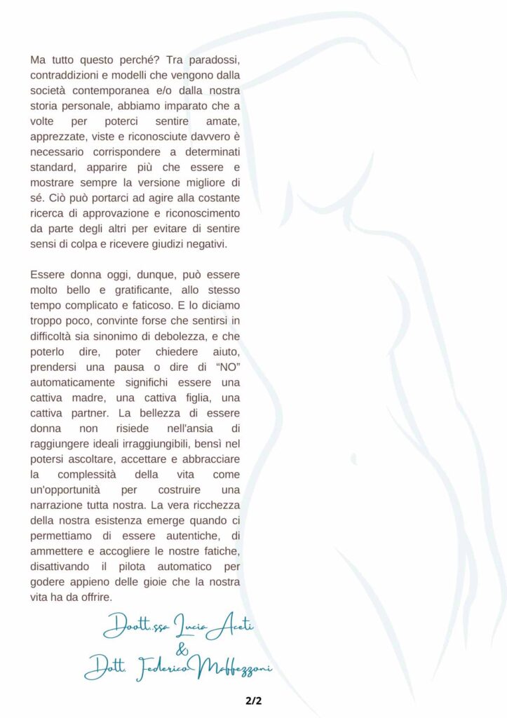 Ben-essere donna oggi