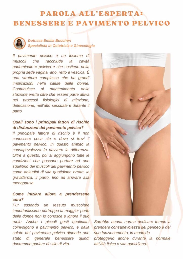 Benessere e pavimento pelvico