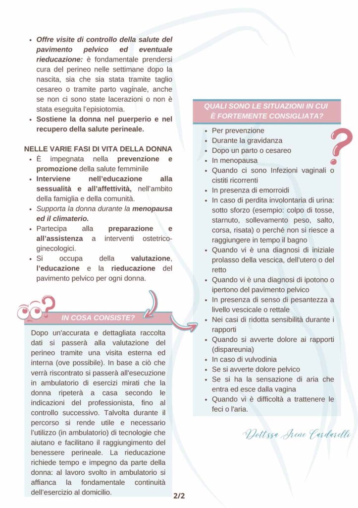 Ostetrica e pavimento pelvico
